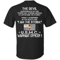 I Am The Storm - USMC Warrant Officer CustomCat