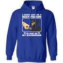 I Asked God For A Best Friend He Sent Me My Dachshund Funny Gift Lover Dog Tee Shirt CustomCat