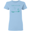 I Belong To the Ocean Mermaid T-shirt CustomCat