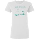 I Belong To the Ocean Mermaid T-shirt CustomCat