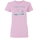 I Belong To the Ocean Mermaid T-shirt CustomCat