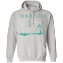I Belong To the Ocean Mermaid T-shirt CustomCat