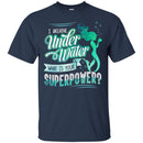 I Breath Under Water Mermaid Tshirt CustomCat