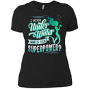 I Breath Under Water Mermaid Tshirt CustomCat
