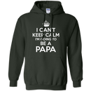 I Can't Keep Calm I'm Going To Be a Papa T-shirts For Father's Day CustomCat