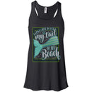 I can't Wait to get My Tail to the Beach Mermaid Tshirt CustomCat
