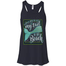 I can't Wait to get My Tail to the Beach Mermaid Tshirt CustomCat