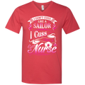 I Cuss Like A Nurse Tshirt Designed For Nurses CustomCat