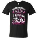 I Cuss Like A Nurse Tshirt Designed For Nurses CustomCat