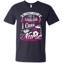 I Cuss Like A Nurse Tshirt Designed For Nurses CustomCat