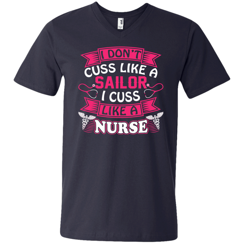 I cuss like a nurse tshirts CustomCat