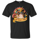 I do what i want funny cat T-shirts CustomCat