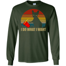 I Do What I Want Funny T-shirt Dog CustomCat