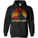 I Do What I Want Funny T-shirt Dog CustomCat