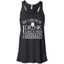 I Drink Like A Fish I'm A Mermaid T-shirt & Hoodie CustomCat