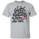 I Enjoy Long Romantic Walks To The Bar Funny Gifts Wine Lover Shirt CustomCat