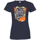 I Fall For Pumpkins Bonfires S'mores And Wine Funny Gifts Wine Lover Shirts CustomCat