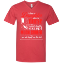 I Have a Nurse Daughter Funny Tshirts CustomCat