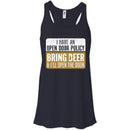 I Have An Open Door Policy Bring Beer and I'll Open The Door T-shirt For Beer Lover CustomCat