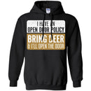 I Have An Open Door Policy Bring Beer and I'll Open The Door T-shirt For Beer Lover CustomCat