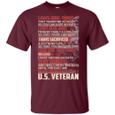 I Have Don't Things That Haunt Me At Nights Veteran T-shirt CustomCat