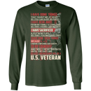 I Have Don't Things That Haunt Me At Nights Veteran T-shirt CustomCat