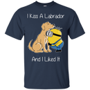 I Kiss A Labrador And I Liked It Funny T-shirt For Lab Lovers CustomCat