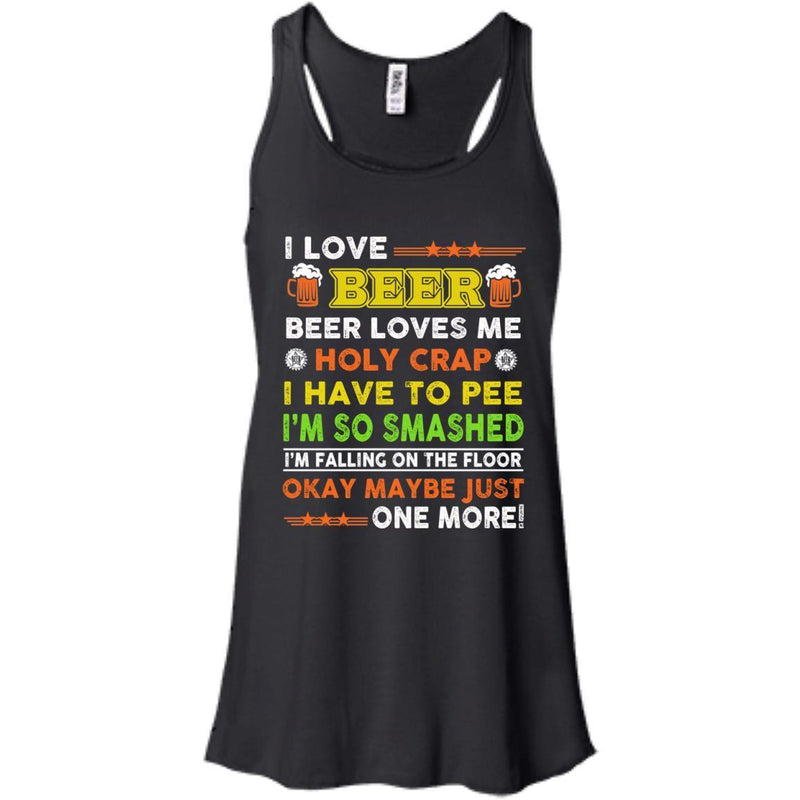 I Love Beer Funny T-shirt For Beer Lovers CustomCat