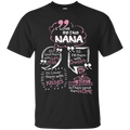 I Love Being Nana t-shirt CustomCat