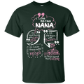 I Love Being Nana t-shirt CustomCat