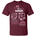 I Love Being Nana t-shirt CustomCat