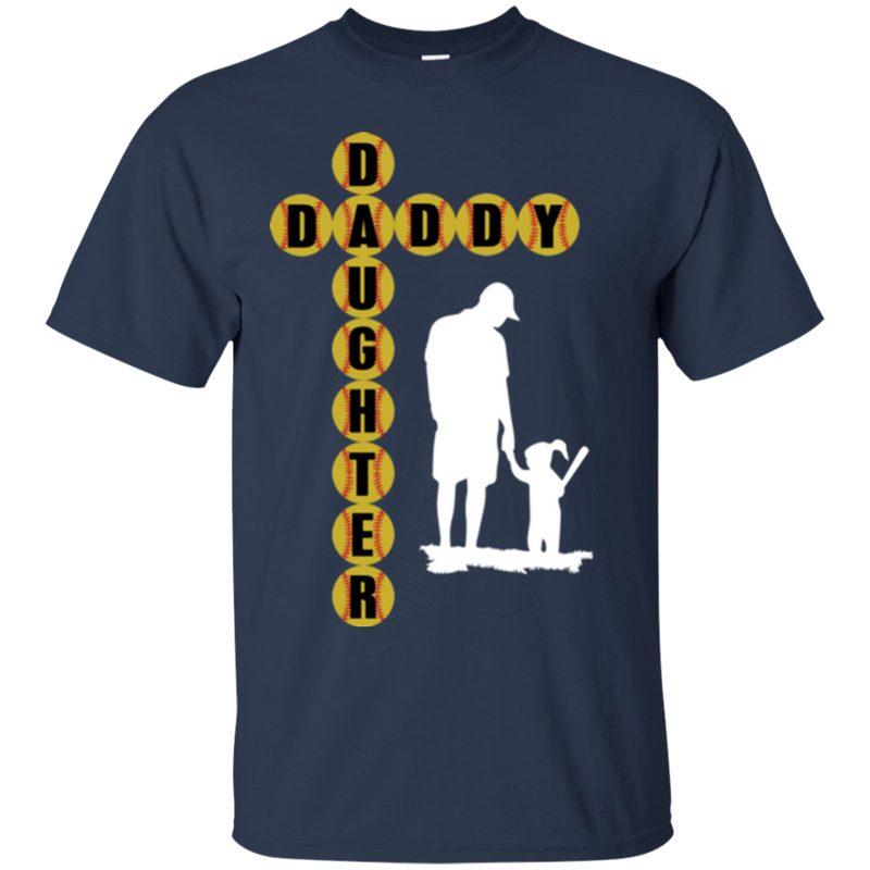 I love daddy & daughter T-shirts CustomCat