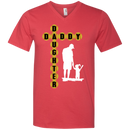 I love daddy & daughter T-shirts CustomCat