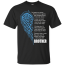 I love my brother my guardian angel T-shirts CustomCat