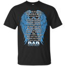 I love my dad my guardian angel T-shirts CustomCat