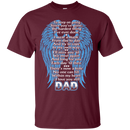 I love my dad my guardian angel T-shirts CustomCat