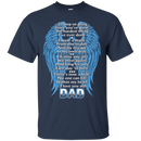 I love my dad my guardian angel T-shirts CustomCat