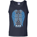 I love my dad my guardian angel T-shirts CustomCat