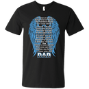 I love my dad my guardian angel T-shirts CustomCat