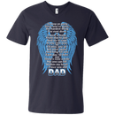 I love my dad my guardian angel T-shirts CustomCat