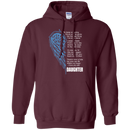 I love my daughter my guardian angel T-shirts CustomCat