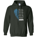 I love my grandpa my guardian angel T-shirts CustomCat