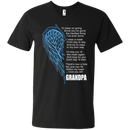 I love my grandpa my guardian angel T-shirts CustomCat