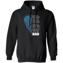 I love my guardian angel dad T-shirts CustomCat