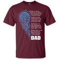 I love my guardian angel dad T-shirts CustomCat