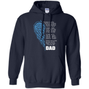 I love my guardian angel dad T-shirts CustomCat