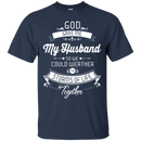 I love my husband funny T-shirts CustomCat