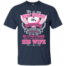 I love my husband T-shirts CustomCat