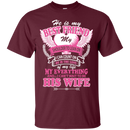 I love my husband T-shirts CustomCat
