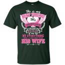I love my husband T-shirts CustomCat